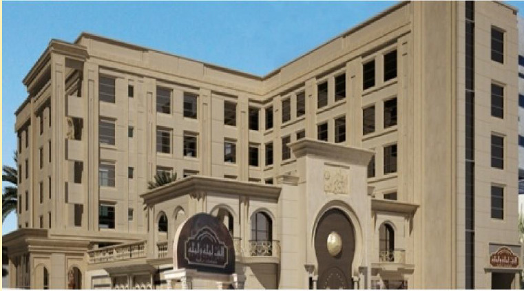 Thousand Nights Hotel Amman Exterior photo The hotel's main entrance