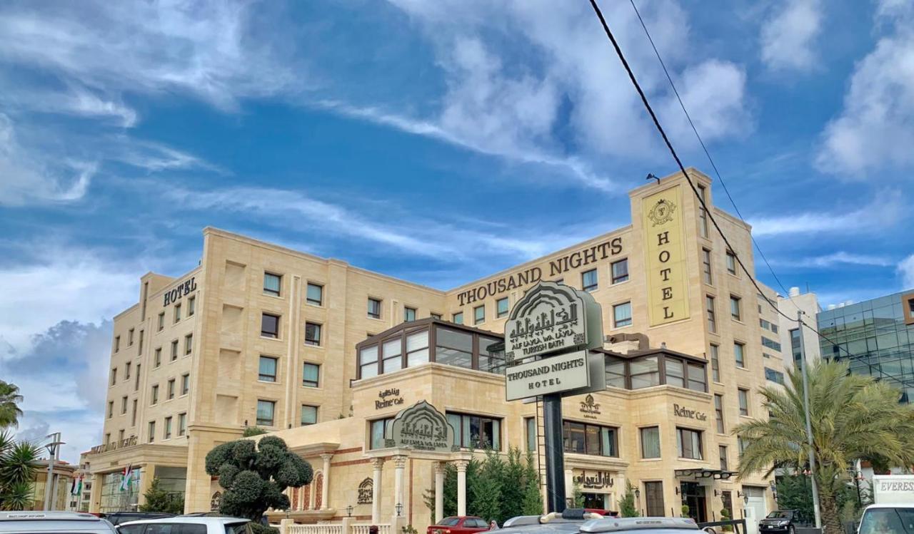 Thousand Nights Hotel Amman Exterior photo The hotel in 2019